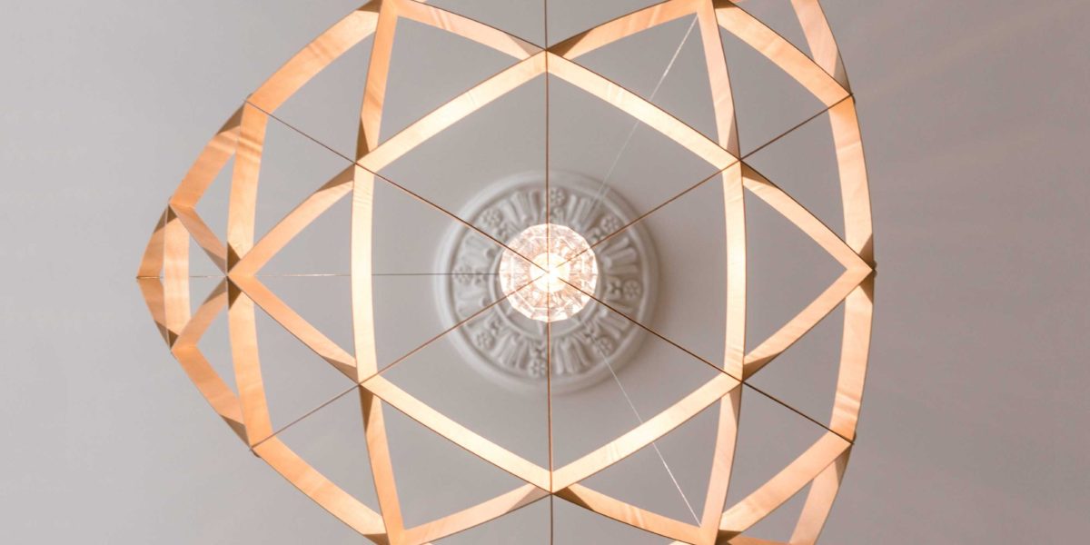 Ceiling lamp RAI by Jaanus Orgusaar